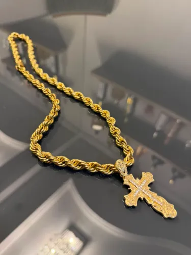 Cordão de ouro 18k 17 gramas