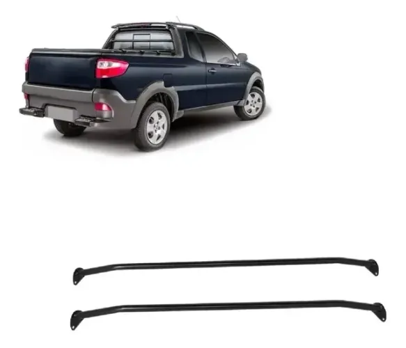 Grade Vigia Proteção Vidro Traseiro Ccf Fiat Strada  2014 a 2019