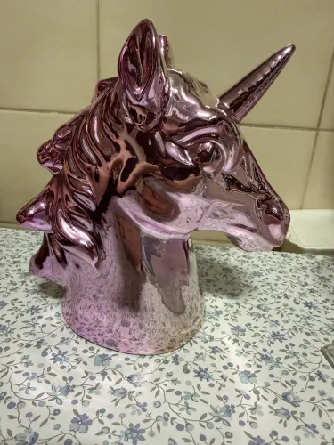 Cofre decoração unicórnio 