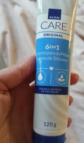 Creme para Mãos Luvas de Silicone 120g -Avon