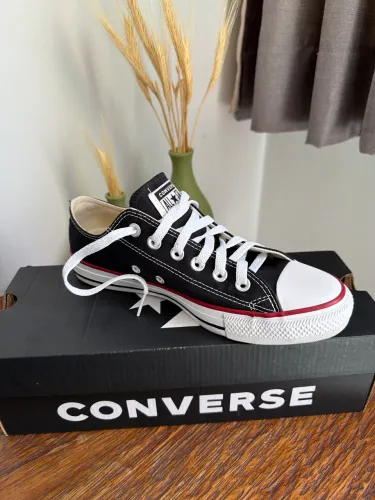 All Star Converse Preto Original Cano Baixo Nº 37