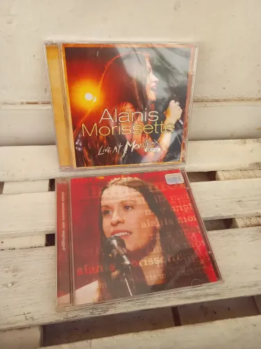 2 CDs Alanis Morissette Ao Vivo Acústico e Montreux novo lacrado