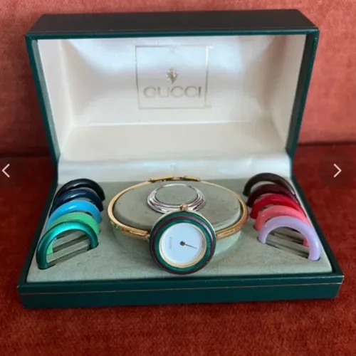 Relógio gucci gold 11/12.2