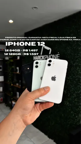 iPhone 12 - Loja Física - Nota fiscal