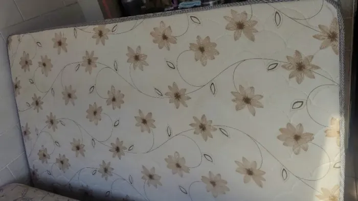 Cama box casal com colchão nenhum
