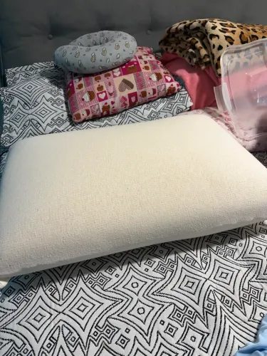 Travesseiro Nasa X Duoflex Viscoelástico 10cm Antiácaro