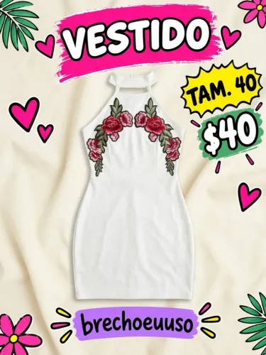 Vestido M 40 LEIA