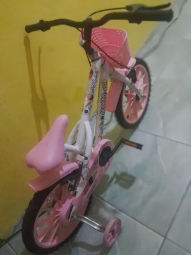 Bicicleta Feminina Aurora Fest Aro 16 Colli Cor Branco Tamanho do quadro 12