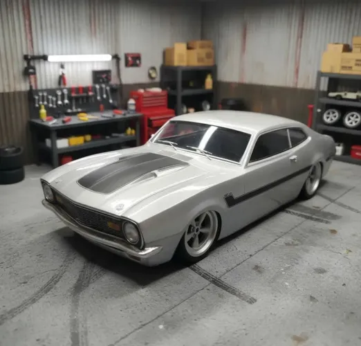 Maverick Prata - Bolha para Automodelo 1:10
