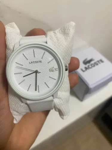 RELÓGIO LACOSTE 12.12 branco 