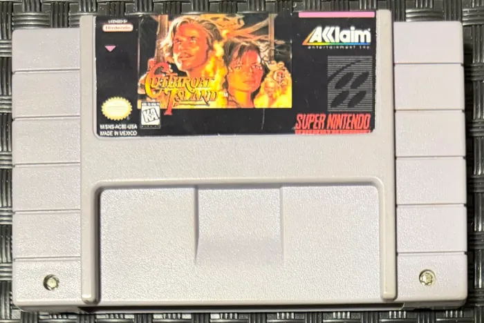 Cutthroat Island SNES Original Americano Acclaim | Cartucho Original