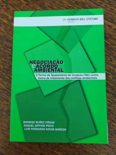Livro Negociação E Acordo Ambiental De Rodrigo Nunez Viégas