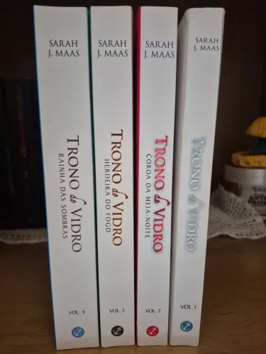 Livros de Trono de Vidro - Sarah J Maas