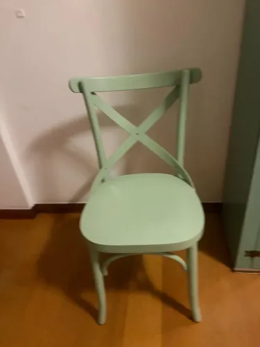 Cadeiras verdes lindíssimas! As duas por R$397!!!