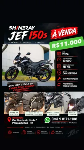 SHINERAY JEF 150 s
