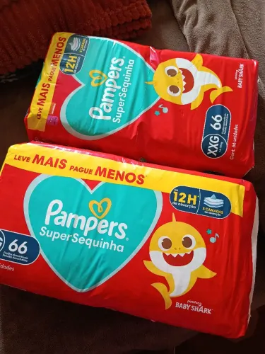 Fralda Pampers xxg
