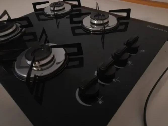 Fogão cooktop 4 bocas!