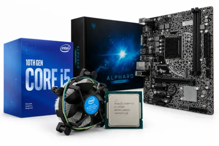 Kit Upgrade Intel Core i5-10400F + Placa-mãe Alphard + Cooler Original(Leia o Anuncio!)