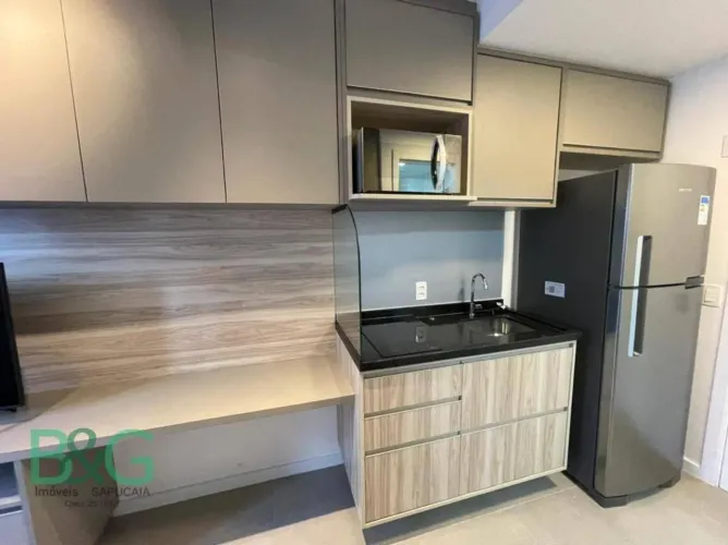 Studio para alugar, 26 m² por R$ 2.672,43/mês - Liberdade - São Paulo/SP