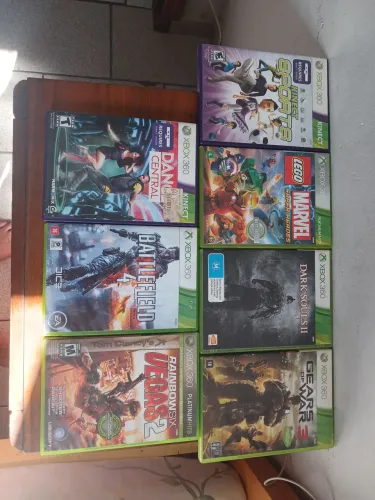 Vendo jogos de Xbox 360 todos originais, e alguns comtendo manual e uma fonte original