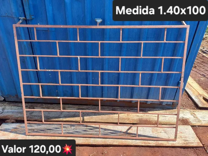 Grades de Janelas <br>varias medida e valores.