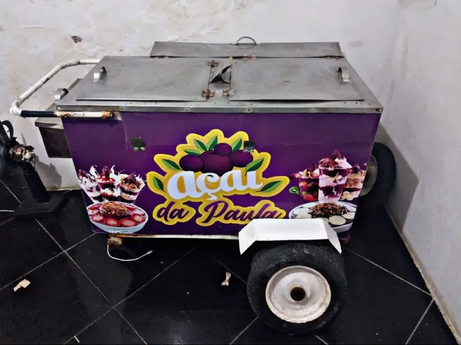 Carrinho de açai