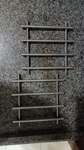 2 Apoio e Suporte Para Panela Quente Feito em aço Cromado super Resistente