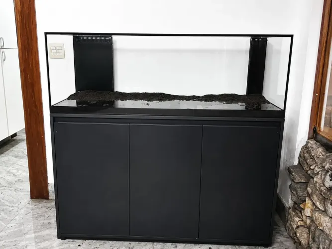 Vendo aquario  150x50x50 com.movel e sump de 120x40x45 