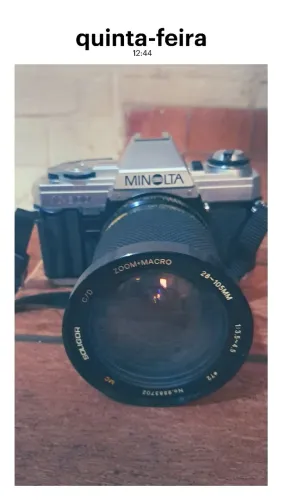 Camera vintage coleccionador