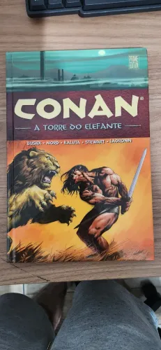 HQ Conan - A Torre do Elefante, Prime Edition capa dura
