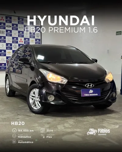 Hyundai HB20S Premium 1.6 Flex 16V Aut. 4P 2014