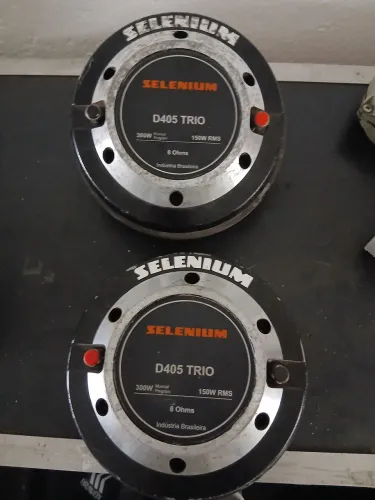 2 Jarrão Selenium D405 trio + cones de alumínio - Excelente estado 