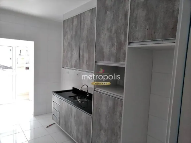 Apartamento com 2 dormitórios para alugar, 77 m² por R$ 3.721,08/mês - Barcelona - São Cae