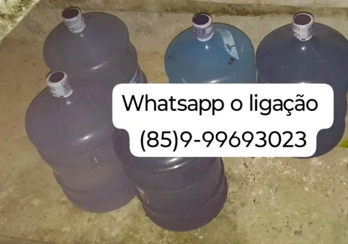 Água 20litros 3,50 reais acima de 25 garrafões