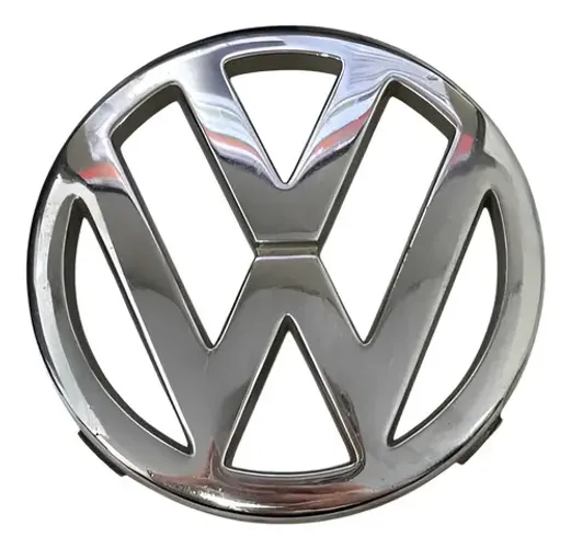 Emblema Grade Frontal Gol Parati Saveiro Fox 2006 A 2014 Cinza