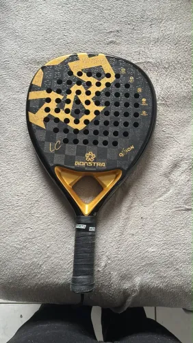 Raquete Padel Adastra Orion 1.0 Lucas Cunha Carbono 18k