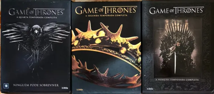 Game of Thrones 1, 2 e 4 Temporada