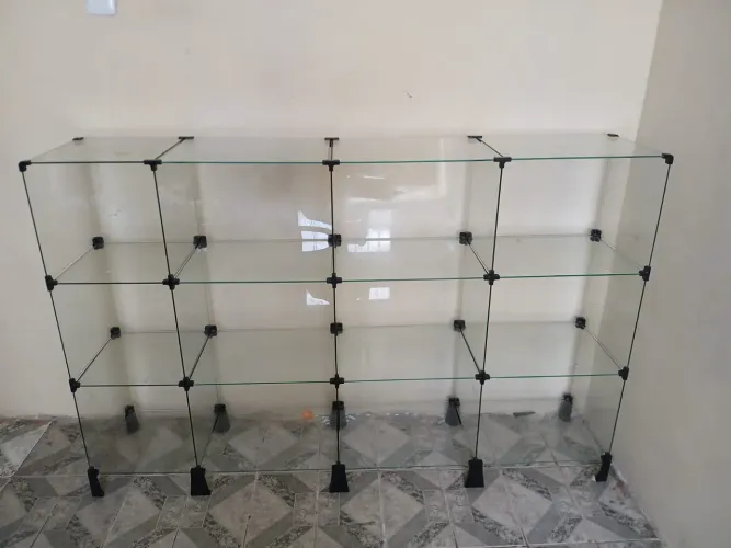 Pratileira de vidro 