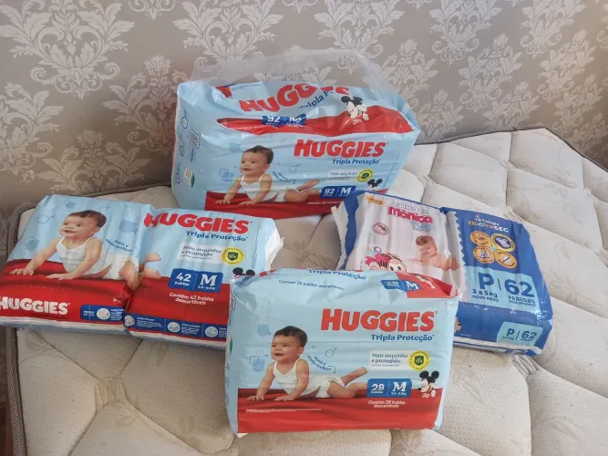 Fralda descartáveis Huggies