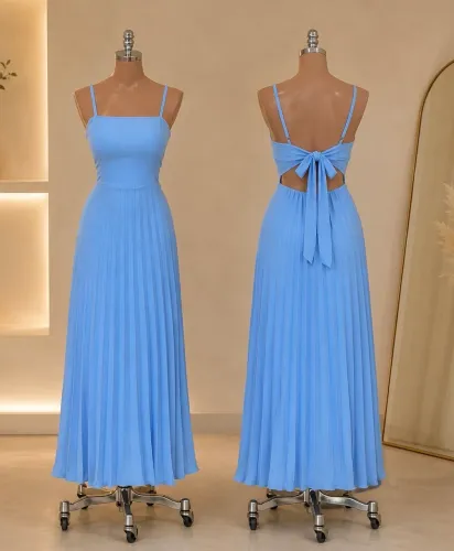 Vestido Azul bebê