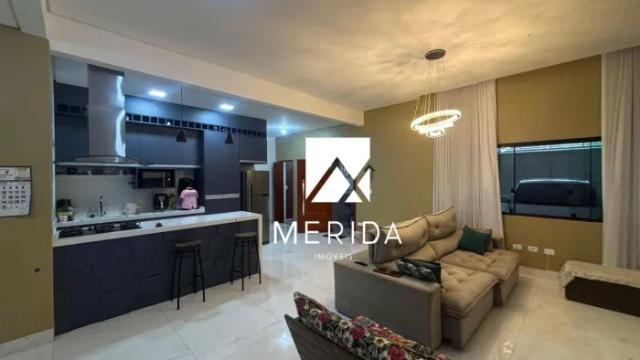 Sobrado com 4 dormitórios à venda, 225 m² por R$ 898.000,00 - Vila Alzira - Santo André/SP