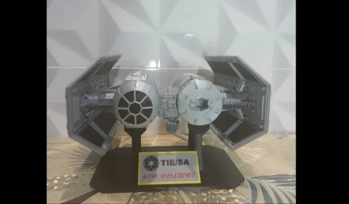 Nave Tie/sa Bombardeiro Tático Da Frota Imperial Star Wars