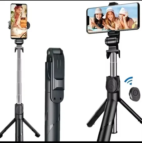 Suporte tripé com controle