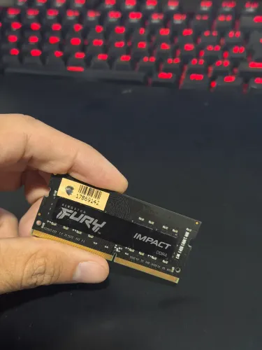 Memória RAM para Notebook Kingston Fury Impact KF426S15IB 8R DDR4 SODIMM 8GB 2666MHz