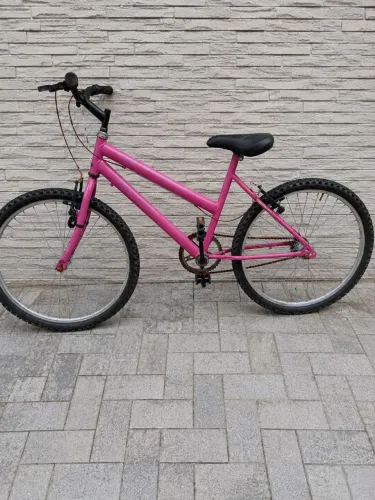 ? Bicicleta Feminina Aro 24 Rosa - Linda e Pronta para Usar