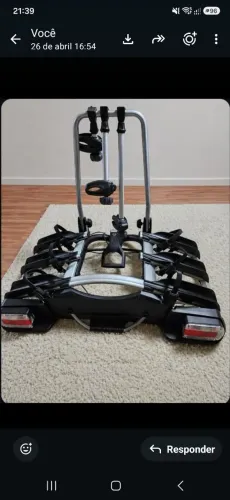 Suporte Thule Para 3 Bicicletas EuroWay G2 (923)