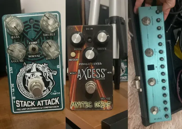 PEDAIS PARA GUITARRA ( VENDO JUNTO OU SEPARADOS)