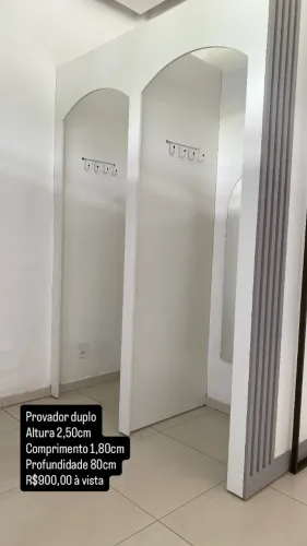 Provador Duplo em MDF