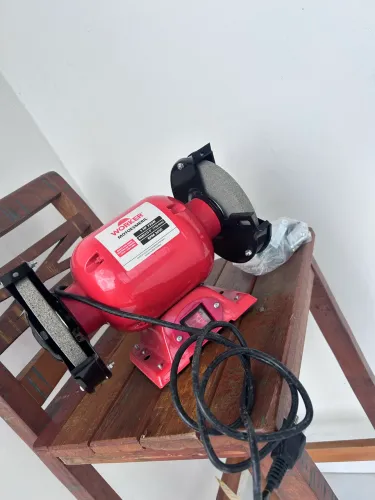 Moto Esmeril Worker 6? 735W Bivolt Semi Novo na Caixa