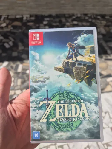 Jogo LACRADO Zelda Tears of The Kingdom para Nintendo Switch